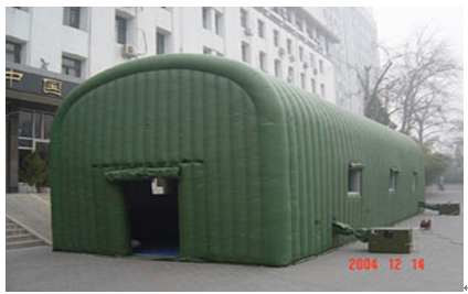 特种纺织品-军用充气保温帐篷