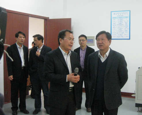 浙江省副省长毛光烈到分院调研指导工作