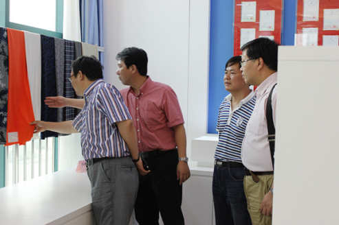 西安工程大学李鹏飞副校长一行到分院参观交流