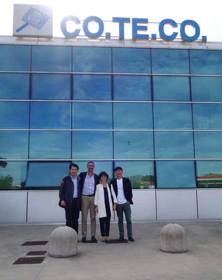 分院总经理张孝南一行访问意大利普拉托地区多家公司