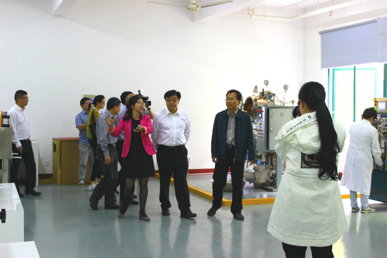 浙江省副省长冯飞一行到分院调研指导工作