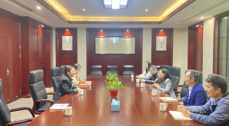 党建引领促交流 院校合作共探索——中纺院江南分院与绍兴文理学院纺织服装学院、绍兴市纺织工程学会开展党建结对交流活动